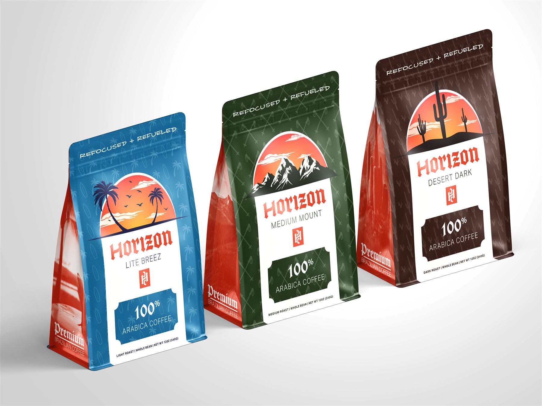 Horizon Coffee Co coffee bags