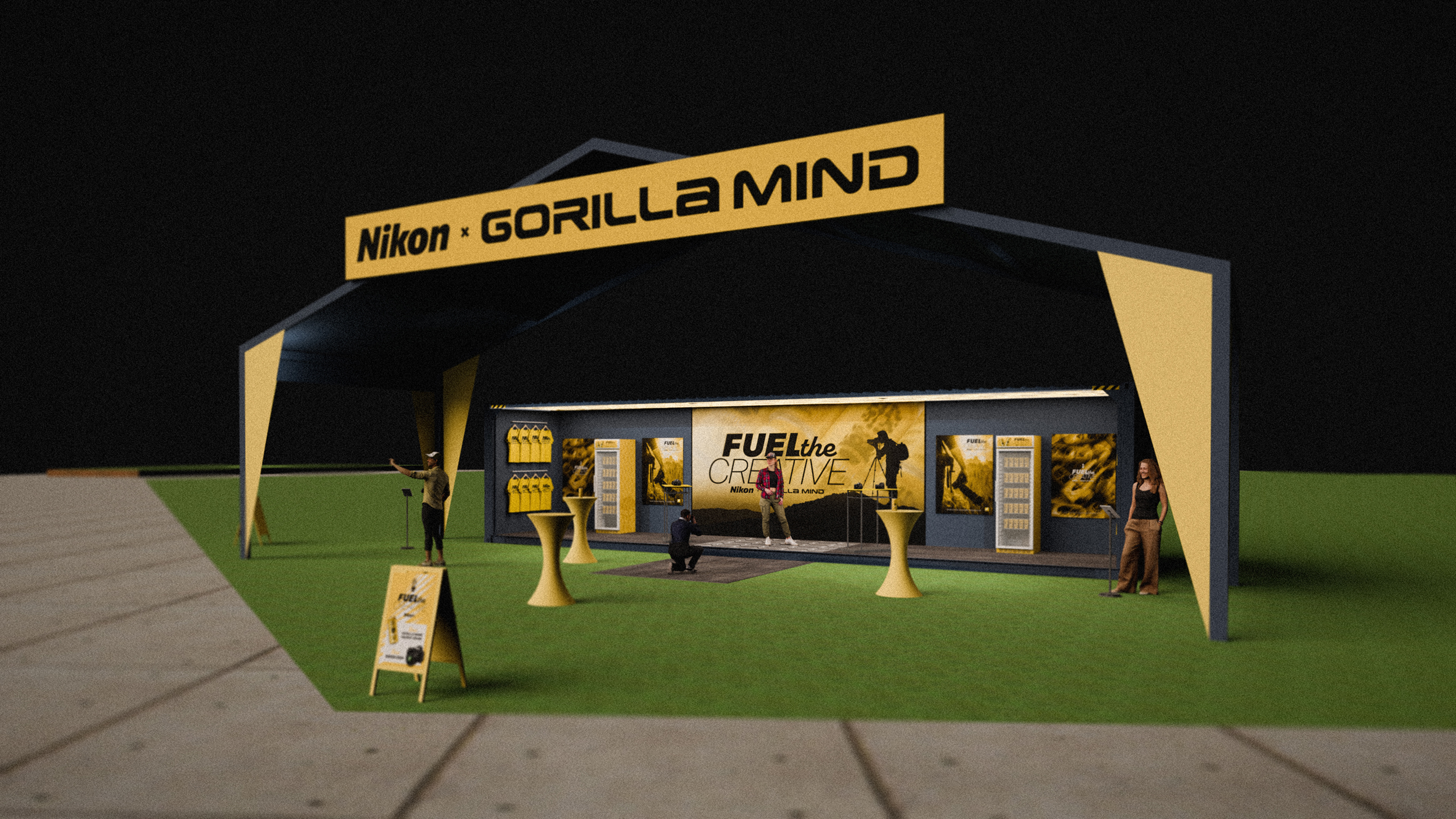 Nikon x Gorilla Mind brand collaboration