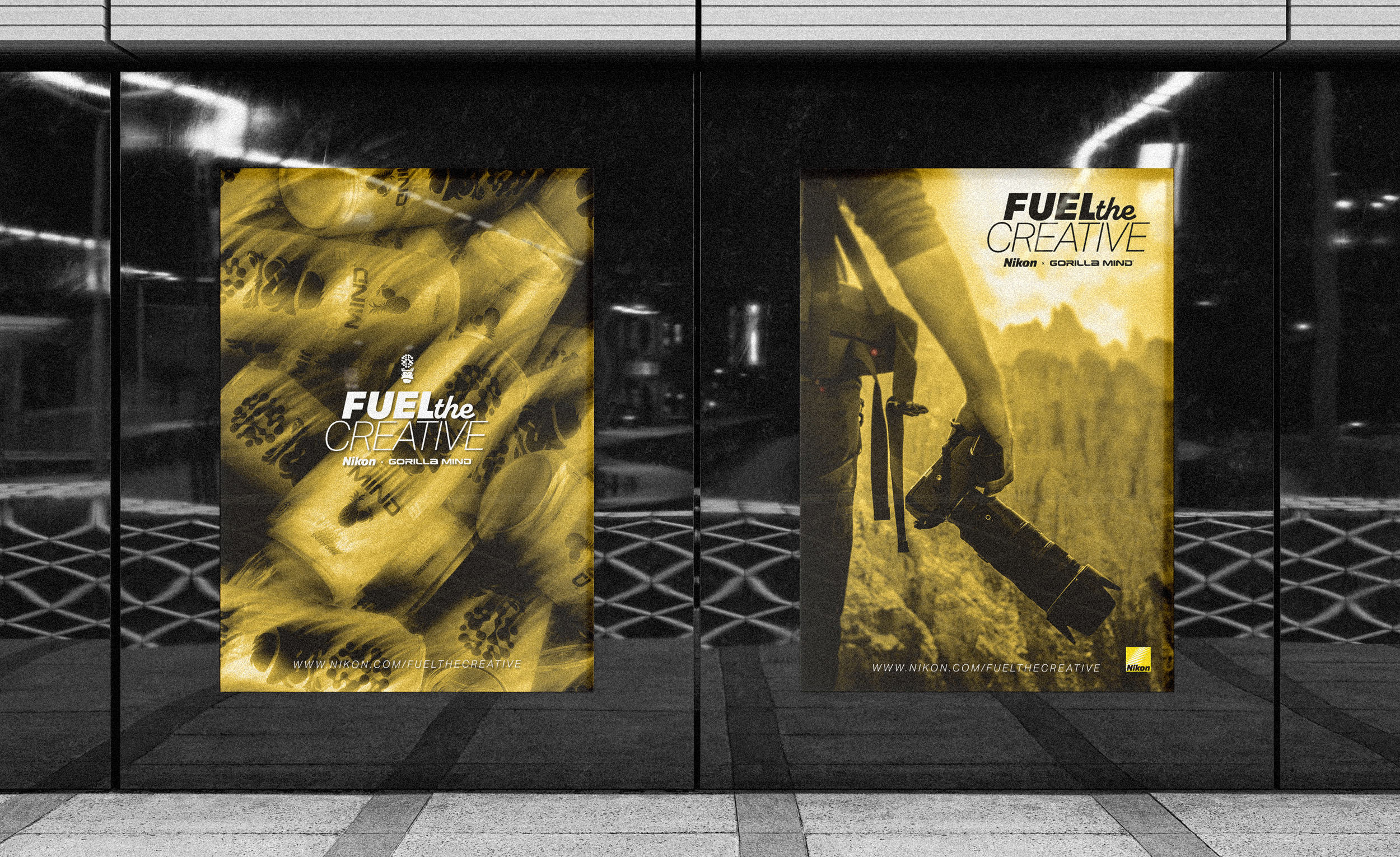 Nikon x Gorilla Mind brand collaboration